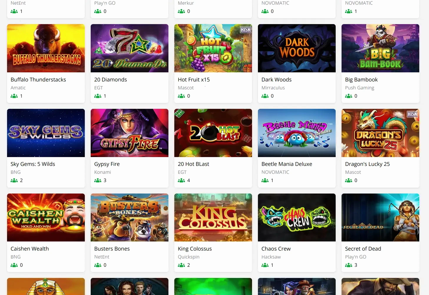 Aplikacja mobilna Fontan casino na smartfonie z widokiem gier